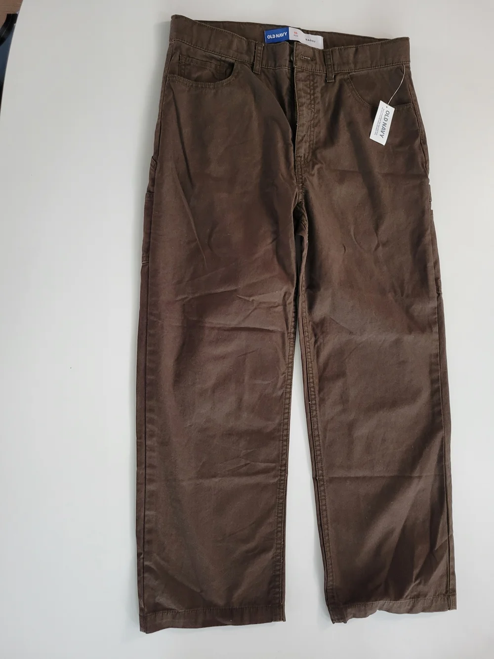 Baggy Fit Boy’s Pants - Brown